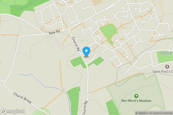 Map location for The Pamber, Tadley, Hampshire, RG26 3AU
