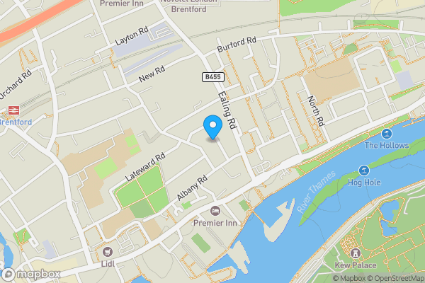 Map location for 20 Mafeking Avenue, Brentford, Greater London, TW8 0NH