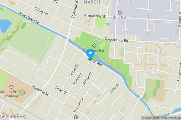 Map location for Haven Avenue, Grimsby, South Humberside, DN31 2PA