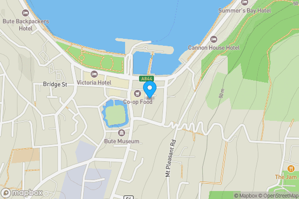 Map location for Flat 3, 16 Store Lane, Rothesay, Rothesay, Isle Of Bute, Argyll And Bute PA20 9AA