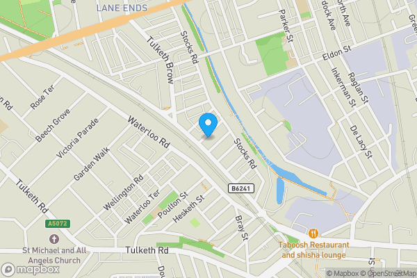 Map location for 22 Fazackerley Street, Ashton-on-Ribble, Preston, PR2 2SQ