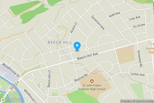 Map location for Thicknesse Avenue, WIGAN, Lancashire, WN6 8PW