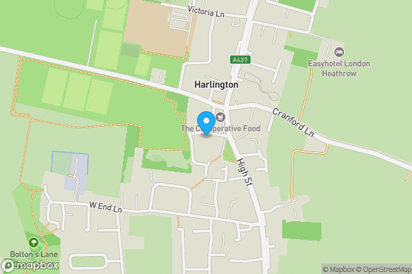 Map location for 15/15a Manor Lane, Harlington, Middlesex