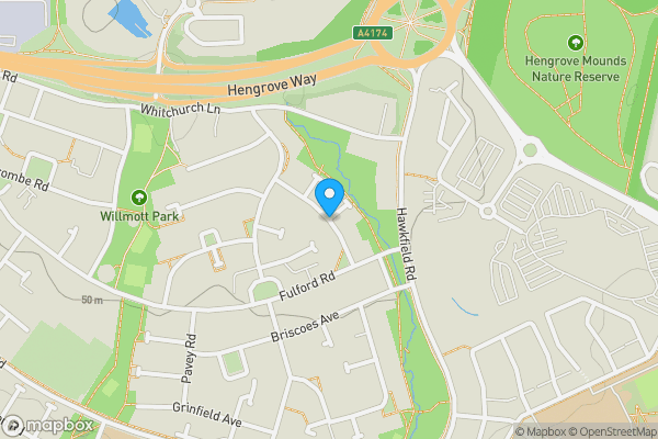 Map location for Garage and Workshop @ Blackthorn Road, Hartcliffe, BS13 0AL