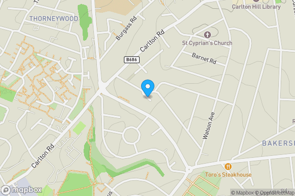 Map location for Hagley Close, Nottingham, Nottinghamshire, NG3 7AT