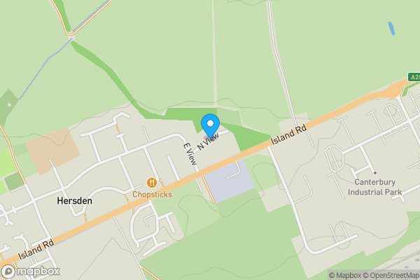 Map location for North View, Canterbury, Kent, CT3 4HJ