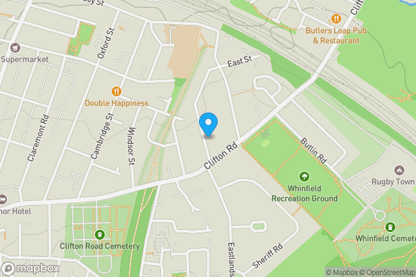 Map location for 10 Winfield Street, Rugby, CV21 3SJ