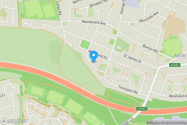 Map location for 22 Wordsworth Avenue, Farnworth, Bolton, Greater Manchester BL4 9TB