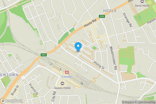Map location for Phillip Street, CHESTER, Cheshire, CH2 3BY