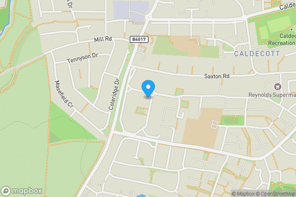 Map location for 49A The Hyde, Abingdon, Oxfordshire, OX14 5JG