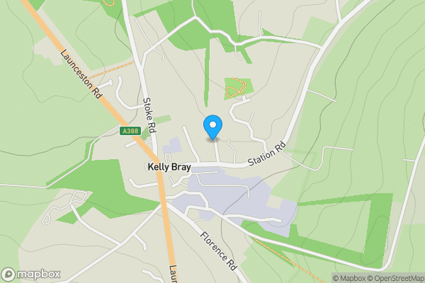 Map location for Land Adj. Aucuba, Kelly Bray, Callington, Cornwall, PL17 8ET