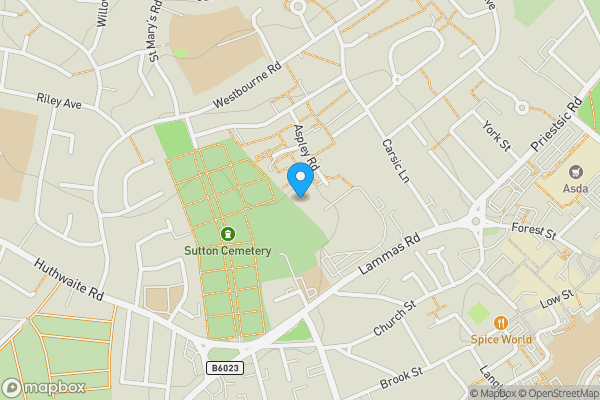 Map location for 23 Haven Close, Sutton-in-Ashfield, Nottinghamshire, NG17 2DG