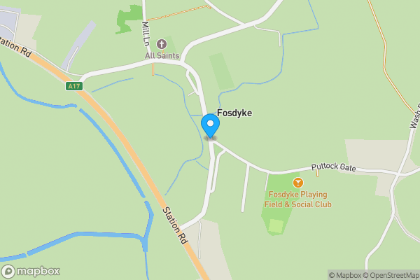 Map location for Old Main Road, BOSTON, Lincolnshire, PE20 2BU