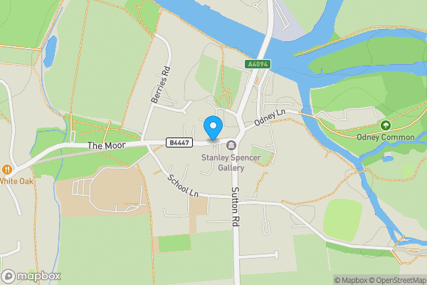 Map location for Roseleigh Cottage, Cookham High Street, Maidenhead, Berkshire, SL6 9SF