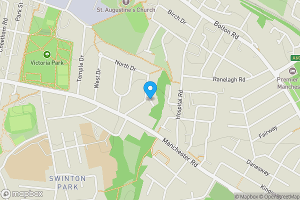 Map location for Pontefract Close, Manchester, Lancashire, M27 4PT