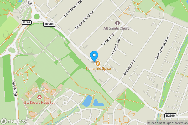 Map location for Chessington Road, EPSOM, Surrey, KT19 9XF