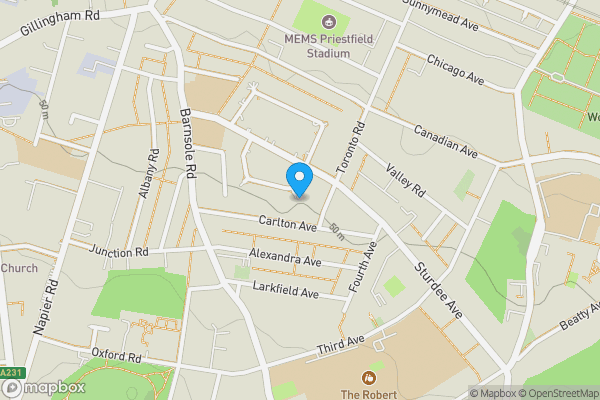 Map location for 44, Haig Avenue, GILLINGHAM, Kent, ME7 2JJ