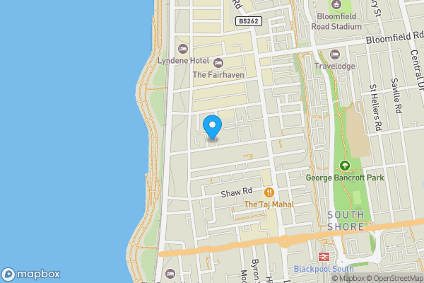 Map location for 18-20 Alexandra Road, Blackpool, Lancashire, FY1 6BU