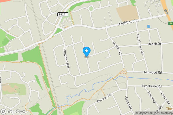 Map location for Shalgrove Field, Preston, Lancashire, PR2 3SX