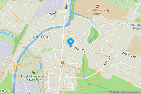 Map location for Land at 18 Hurst Road, Longford, Coventry, CV6 6EG
