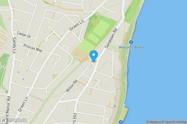 Map location for Flat 5, Coniston Park, 169A Sandown Road, Shanklin, Isle of Wight, PO37 6HY