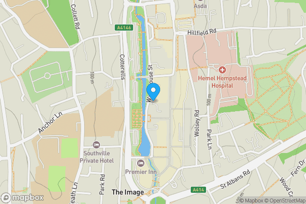Map location for Flat 62, Swan Court, Waterhouse Street, Hemel Hempstead, HP1 1DS