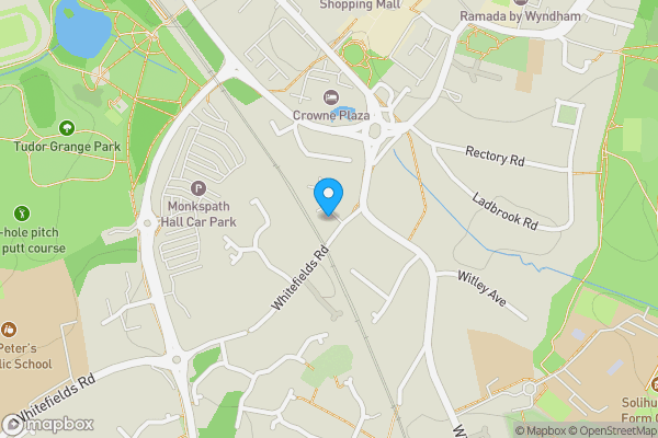 Map location for 56, Chancel Court, SOLIHULL, West Midlands, B91 3DS