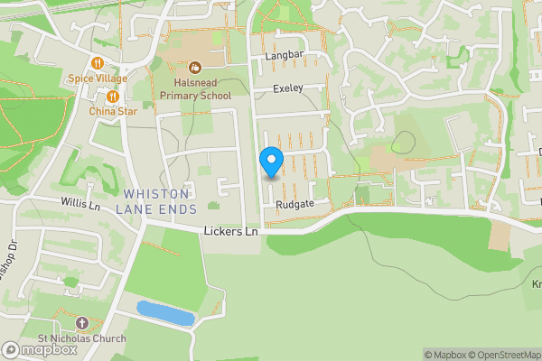 Map location for 8 Domville, Whiston, Prescot, Merseyside L35 3JF