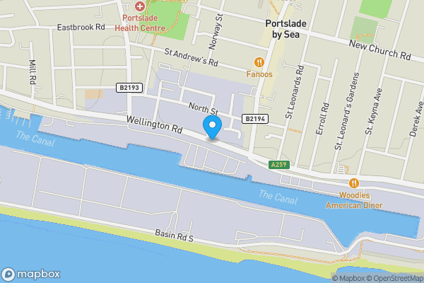 Map location for 18 Wellington Road, Portslade, Brighton & Hove, BN41 1DN