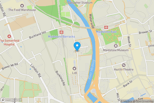 Map location for St. Peters Street, MAIDSTONE, ME16 0GT