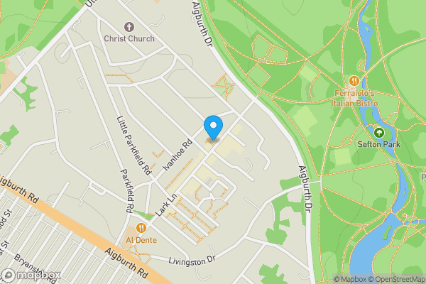 Map location for 119 Lark Lane, Liverpool L17 8UR