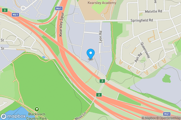 Map location for Unit 15 Lyon Road, Kearsley, BL4 8NB