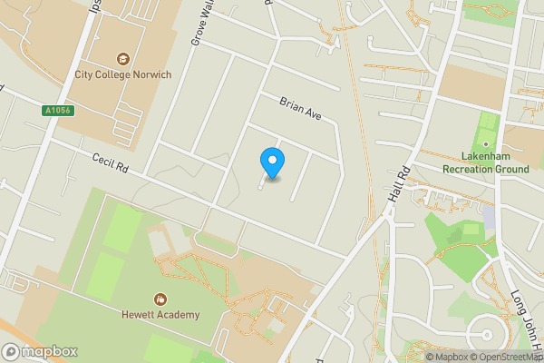 Map location for 27 Josephine Close, Norwich, Norfolk NR1 2PG