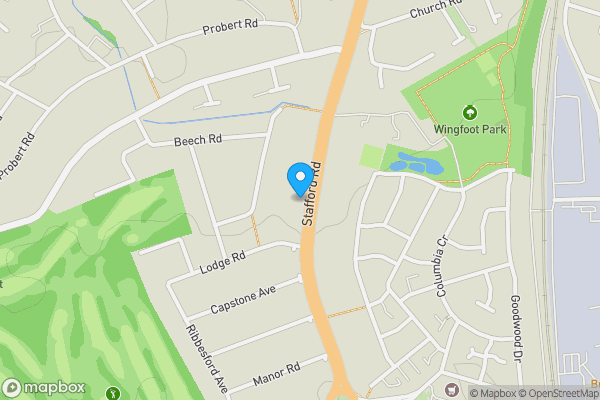 Map location for 375 Stafford Road, Wolverhampton, WV10 6RP