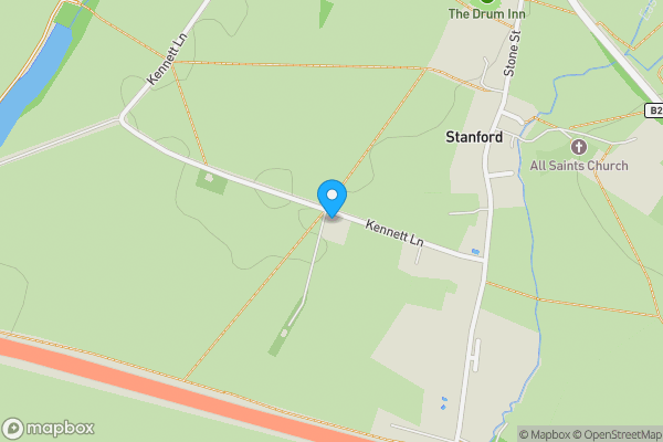 Map location for 2 Kennett Lane, Stanford, Ashford, Kent, TN25 6DG