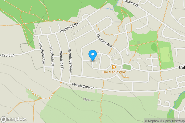 Map location for Littlelands, BINGLEY, West Yorkshire, BD16 1AL