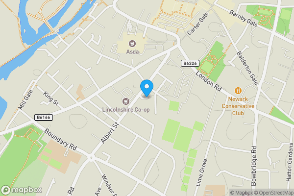 Map location for Chatham Court, Newark, Nottinghamshire, NG24 4BH