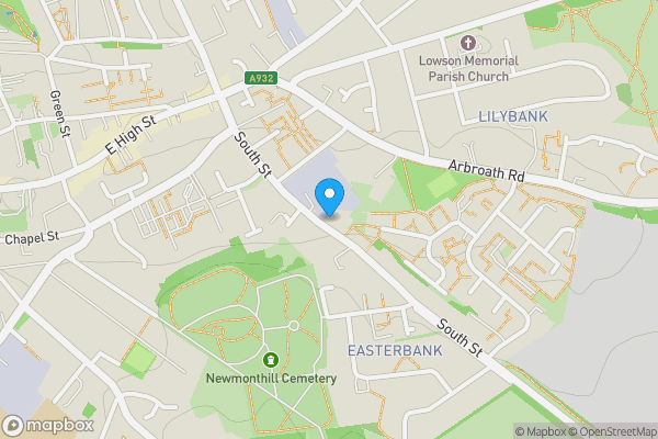 Map location for 51B South Street, Forfar, DD8 2BW