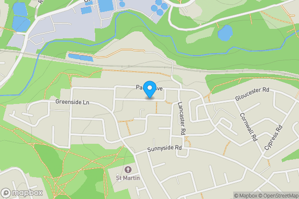 Map location for St. Kildas Avenue, Droylsden, Greater Manchester, M43