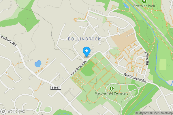 Map location for 16 Swiss Cottage, Bollinbrook Road, Macclesfield, Cheshire SK10 3DJ