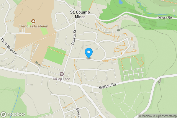 Map location for Leader Road, NEWQUAY, Cornwall, TR7 3HJ