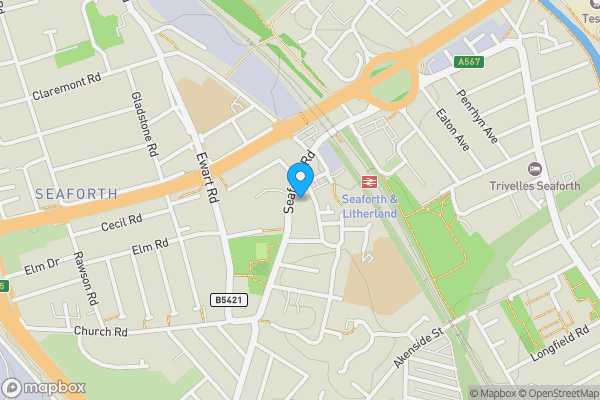 Map location for 21 Seaforth Road, Liverpool, L21 3TX