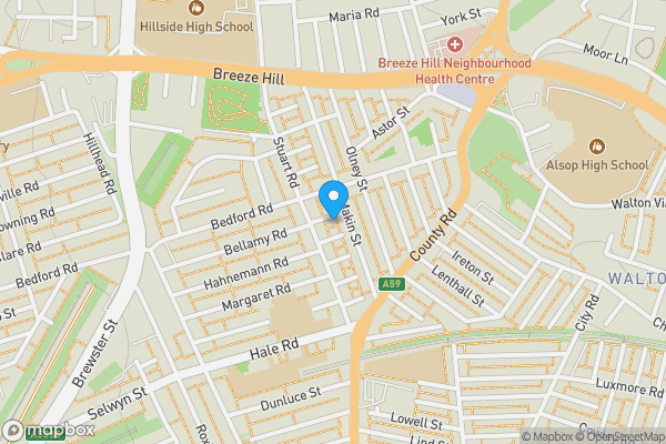 Map location for 6 Broadbelt Street, Liverpool, L4 5QL