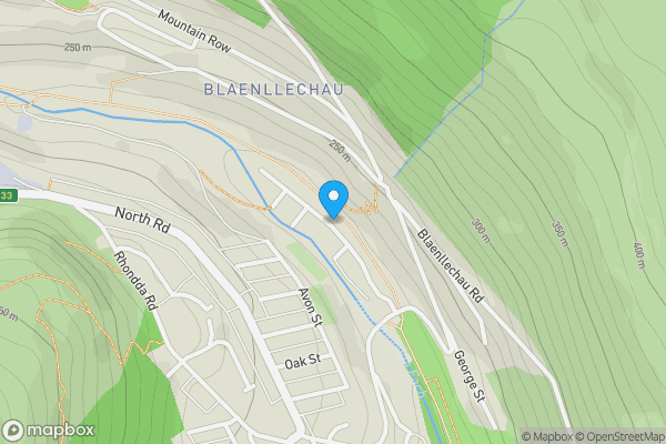 Map location for 20-21 Taff Street, Blaenllechau, Ferndale, Mid Glamorgan, CF43 4NL