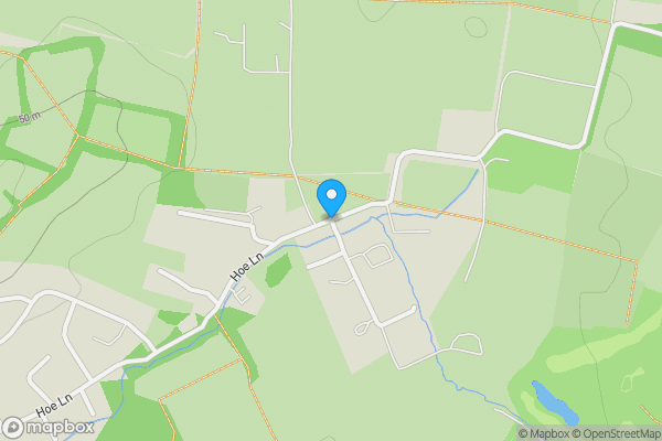 Map location for Hoe Lane, WALTHAM ABBEY, Essex, EN9 2RJ