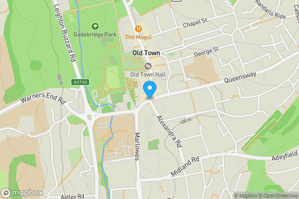 Map location for High Street, Hemel Hempstead, Hertfordshire, HP1 3AE