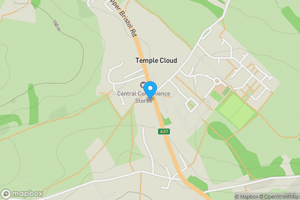 Map location for Main Road, Temple Cloud, BS39