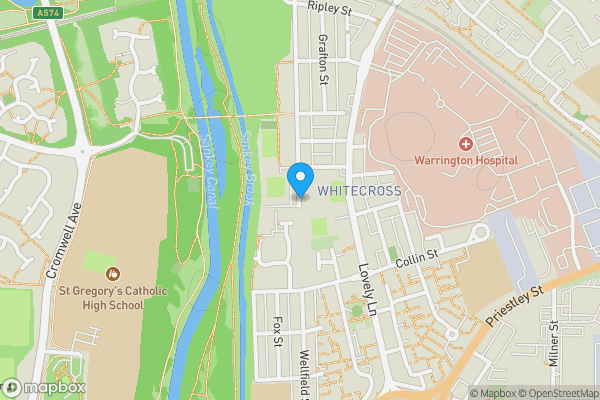 Map location for Car Park at, Wellfield Street, Warrington, Cheshire, WA5 1PU