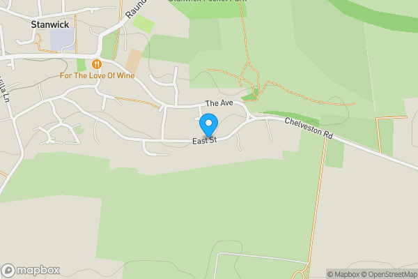 Map location for East Street, WELLINGBOROUGH, Northamptonshire, NN9 6PX