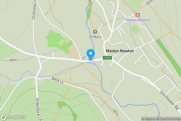 Map location for 80 Dorchester Road, Maiden Newton, DT2 0BG